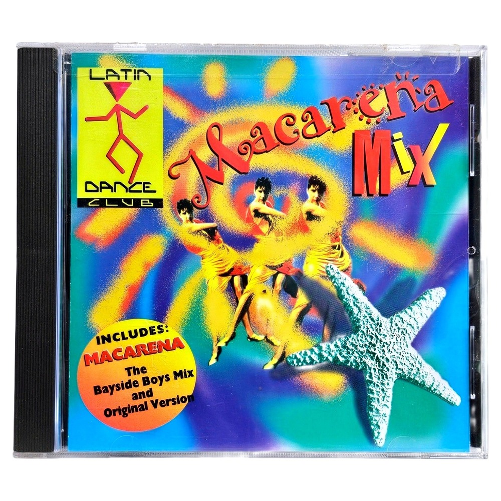 Macarena Mix Latin Dance Club CD Bayside Boys BMG 1995 743213138824 Audio EUC